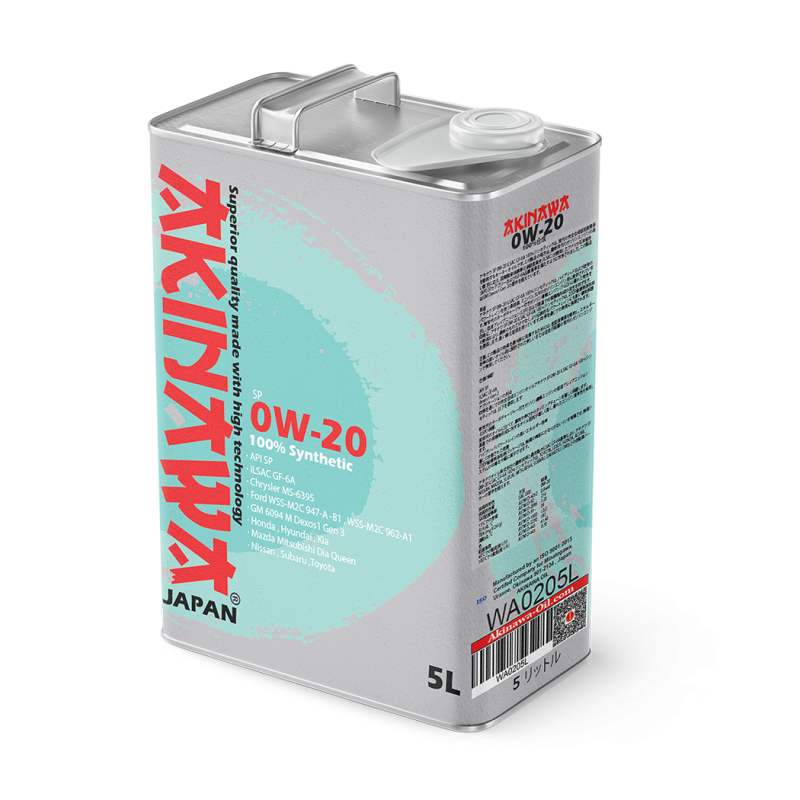 Akinawa 0W-20 SP Full Synthetic Motor/Engine Oil